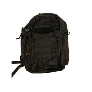 Highland Tactical Black Backpack Large